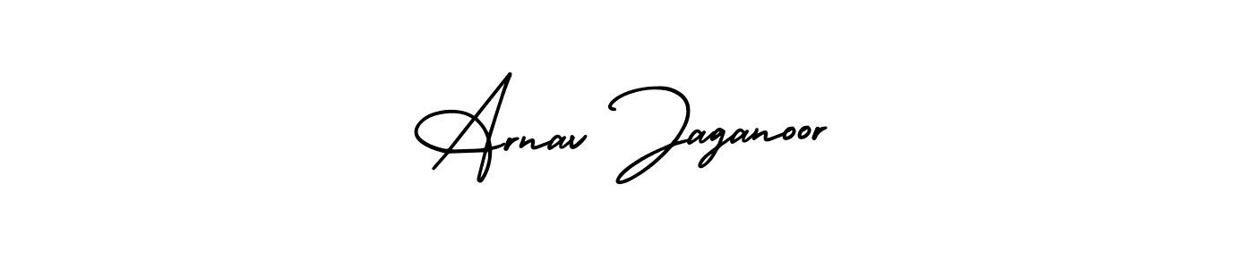 Also You can easily find your signature by using the search form. We will create Arnav Jaganoor name handwritten signature images for you free of cost using AmerikaSignatureDemo-Regular sign style. Arnav Jaganoor signature style 3 images and pictures png