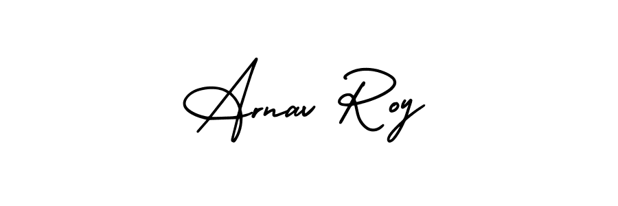Best and Professional Signature Style for Arnav Roy. AmerikaSignatureDemo-Regular Best Signature Style Collection. Arnav Roy signature style 3 images and pictures png