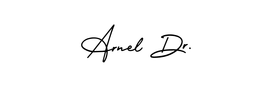 This is the best signature style for the Arnel Dr. name. Also you like these signature font (AmerikaSignatureDemo-Regular). Mix name signature. Arnel Dr. signature style 3 images and pictures png