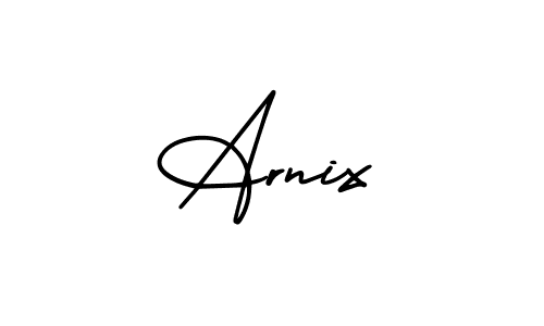 Create a beautiful signature design for name Arnix. With this signature (AmerikaSignatureDemo-Regular) fonts, you can make a handwritten signature for free. Arnix signature style 3 images and pictures png
