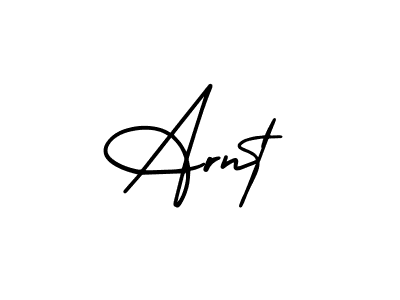 The best way (AmerikaSignatureDemo-Regular) to make a short signature is to pick only two or three words in your name. The name Arnt include a total of six letters. For converting this name. Arnt signature style 3 images and pictures png