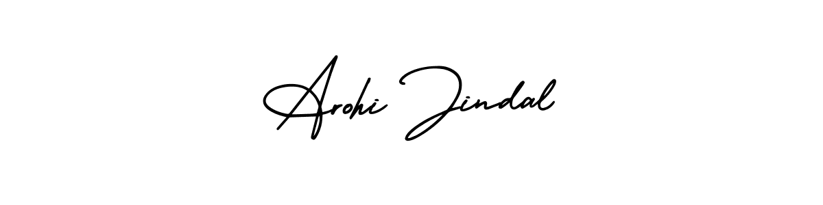 AmerikaSignatureDemo-Regular is a professional signature style that is perfect for those who want to add a touch of class to their signature. It is also a great choice for those who want to make their signature more unique. Get Arohi Jindal name to fancy signature for free. Arohi Jindal signature style 3 images and pictures png