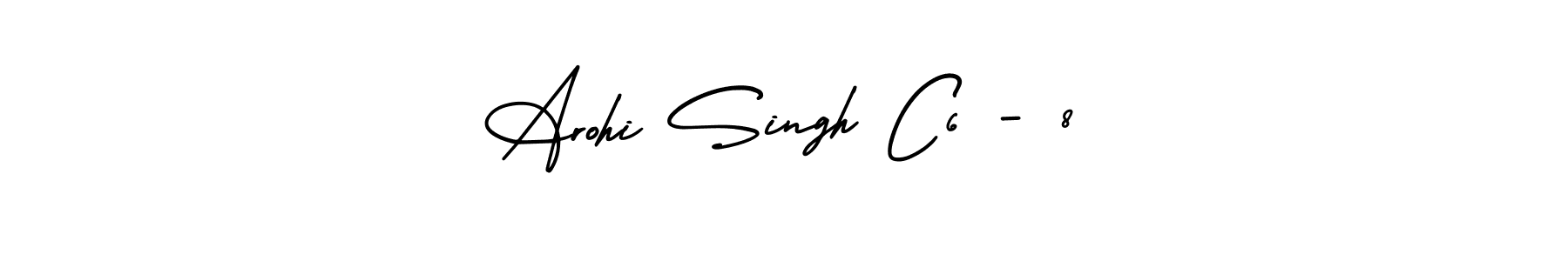 Here are the top 10 professional signature styles for the name Arohi Singh C6 - 8. These are the best autograph styles you can use for your name. Arohi Singh C6 - 8 signature style 3 images and pictures png