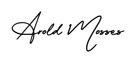 Make a beautiful signature design for name Arold Mosses. Use this online signature maker to create a handwritten signature for free. Arold Mosses signature style 3 images and pictures png