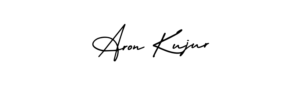 Similarly AmerikaSignatureDemo-Regular is the best handwritten signature design. Signature creator online .You can use it as an online autograph creator for name Aron Kujur. Aron Kujur signature style 3 images and pictures png
