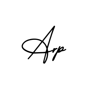 Design your own signature with our free online signature maker. With this signature software, you can create a handwritten (AmerikaSignatureDemo-Regular) signature for name Arp. Arp signature style 3 images and pictures png