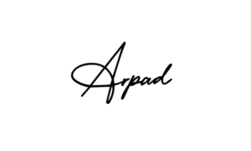 Make a beautiful signature design for name Arpad. Use this online signature maker to create a handwritten signature for free. Arpad signature style 3 images and pictures png