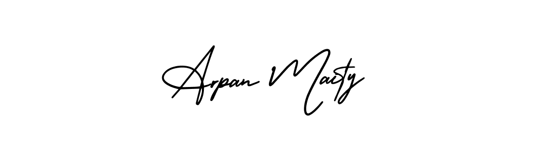 You can use this online signature creator to create a handwritten signature for the name Arpan Maity. This is the best online autograph maker. Arpan Maity signature style 3 images and pictures png