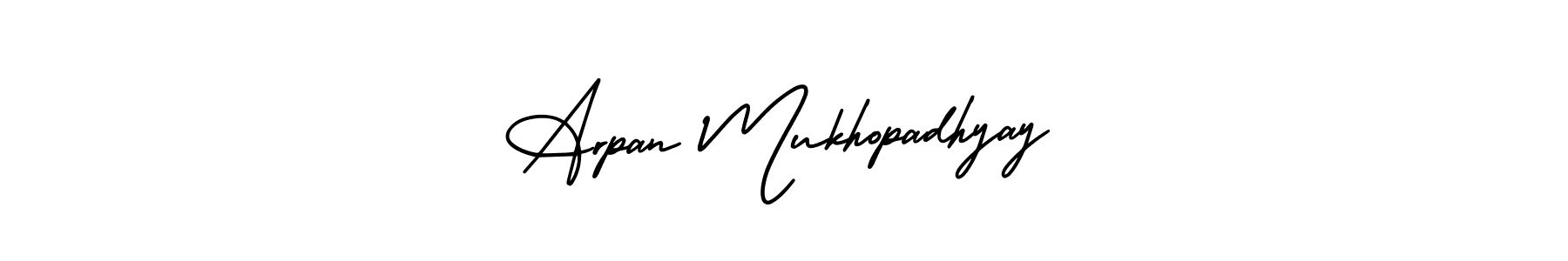 Also we have Arpan Mukhopadhyay name is the best signature style. Create professional handwritten signature collection using AmerikaSignatureDemo-Regular autograph style. Arpan Mukhopadhyay signature style 3 images and pictures png