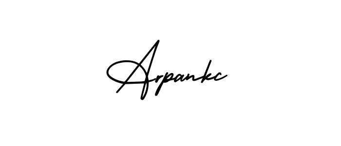 Similarly AmerikaSignatureDemo-Regular is the best handwritten signature design. Signature creator online .You can use it as an online autograph creator for name Arpankc. Arpankc signature style 3 images and pictures png