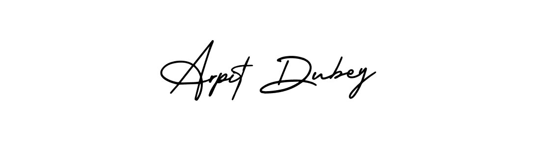 Make a beautiful signature design for name Arpit Dubey. With this signature (AmerikaSignatureDemo-Regular) style, you can create a handwritten signature for free. Arpit Dubey signature style 3 images and pictures png