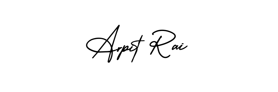 Make a beautiful signature design for name Arpit Rai. With this signature (AmerikaSignatureDemo-Regular) style, you can create a handwritten signature for free. Arpit Rai signature style 3 images and pictures png