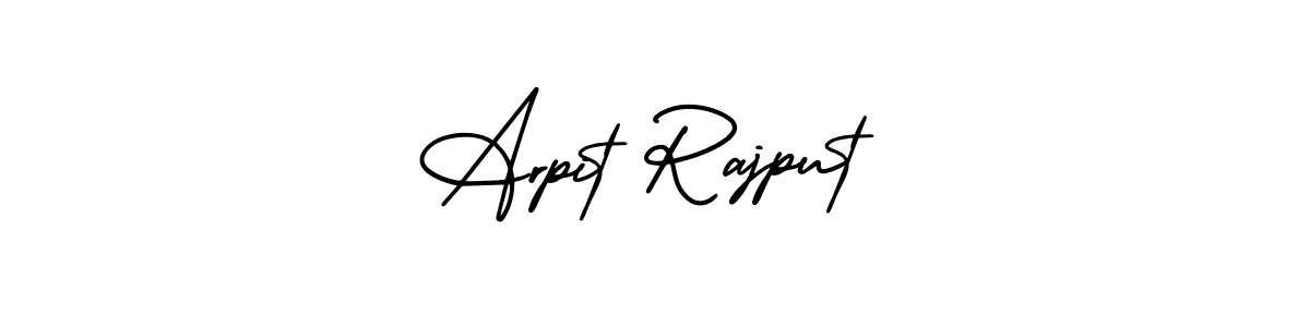 Design your own signature with our free online signature maker. With this signature software, you can create a handwritten (AmerikaSignatureDemo-Regular) signature for name Arpit Rajput. Arpit Rajput signature style 3 images and pictures png