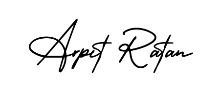 Transform the name Arpit Ratan into a signature masterpiece using AmerikaSignatureDemo-Regular font. Ideal for photographers, artists, and creators looking for watermarks. Arpit Ratan signature style 3 images and pictures png