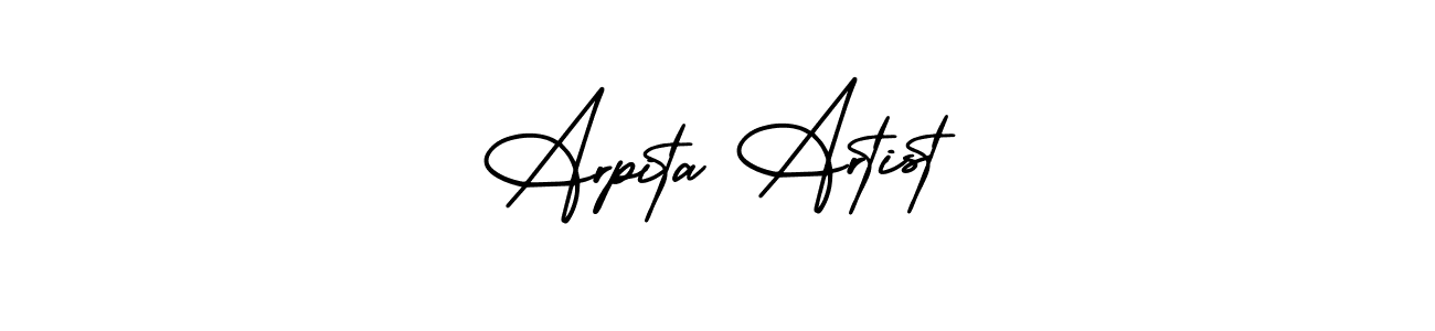 You can use this online signature creator to create a handwritten signature for the name Arpita Artist. This is the best online autograph maker. Arpita Artist signature style 3 images and pictures png