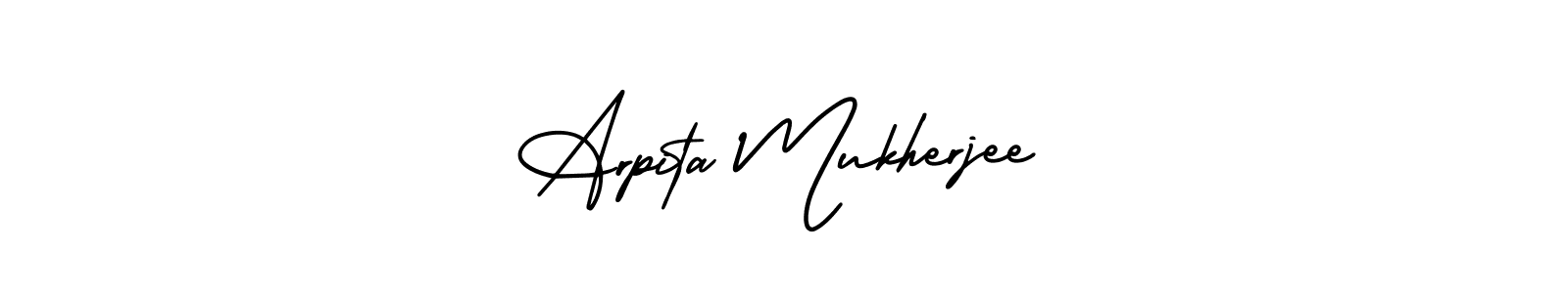 Here are the top 10 professional signature styles for the name Arpita Mukherjee. These are the best autograph styles you can use for your name. Arpita Mukherjee signature style 3 images and pictures png