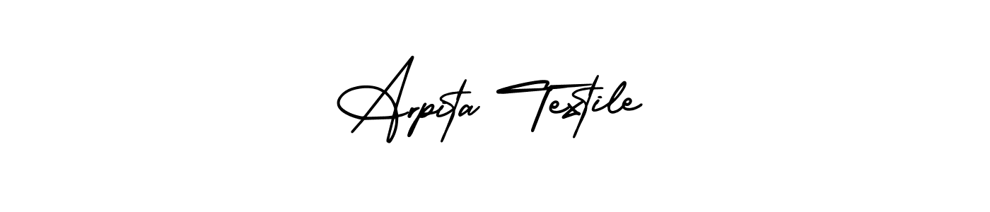 Design your own signature with our free online signature maker. With this signature software, you can create a handwritten (AmerikaSignatureDemo-Regular) signature for name Arpita Textile. Arpita Textile signature style 3 images and pictures png