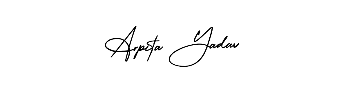Also we have Arpita Yadav name is the best signature style. Create professional handwritten signature collection using AmerikaSignatureDemo-Regular autograph style. Arpita Yadav signature style 3 images and pictures png