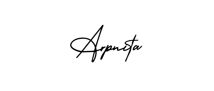 You can use this online signature creator to create a handwritten signature for the name Arpnita. This is the best online autograph maker. Arpnita signature style 3 images and pictures png