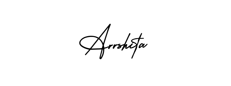 Also we have Arrshita name is the best signature style. Create professional handwritten signature collection using AmerikaSignatureDemo-Regular autograph style. Arrshita signature style 3 images and pictures png