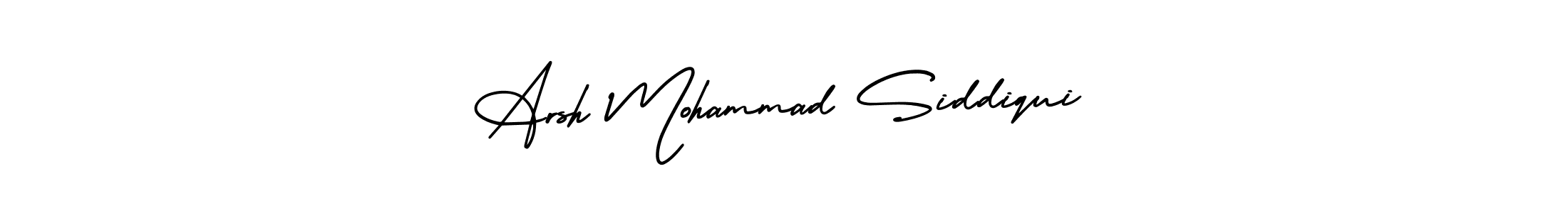 AmerikaSignatureDemo-Regular is a professional signature style that is perfect for those who want to add a touch of class to their signature. It is also a great choice for those who want to make their signature more unique. Get Arsh Mohammad Siddiqui name to fancy signature for free. Arsh Mohammad Siddiqui signature style 3 images and pictures png