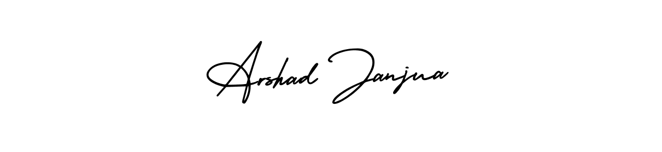 if you are searching for the best signature style for your name Arshad Janjua. so please give up your signature search. here we have designed multiple signature styles  using AmerikaSignatureDemo-Regular. Arshad Janjua signature style 3 images and pictures png