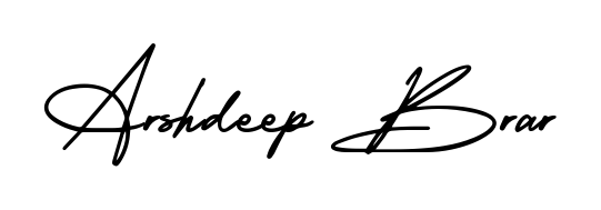 Make a beautiful signature design for name Arshdeep Brar. With this signature (AmerikaSignatureDemo-Regular) style, you can create a handwritten signature for free. Arshdeep Brar signature style 3 images and pictures png
