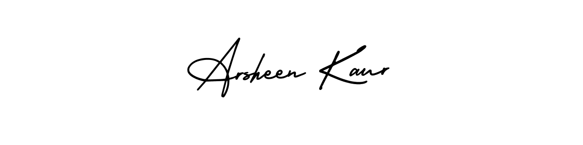 AmerikaSignatureDemo-Regular is a professional signature style that is perfect for those who want to add a touch of class to their signature. It is also a great choice for those who want to make their signature more unique. Get Arsheen Kaur name to fancy signature for free. Arsheen Kaur signature style 3 images and pictures png