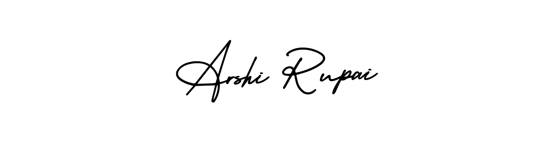See photos of Arshi Rupai official signature by Spectra . Check more albums & portfolios. Read reviews & check more about AmerikaSignatureDemo-Regular font. Arshi Rupai signature style 3 images and pictures png
