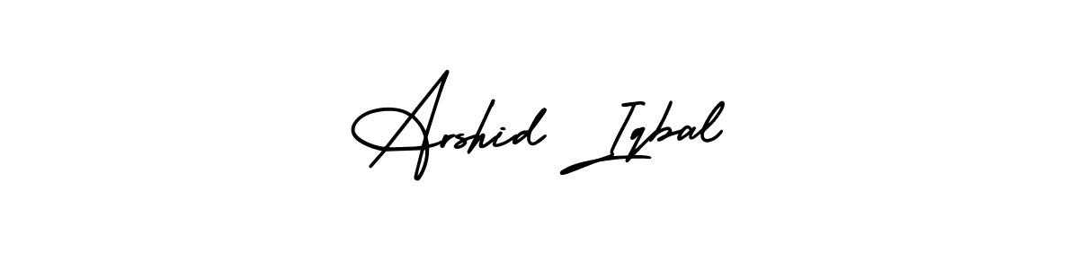 You can use this online signature creator to create a handwritten signature for the name Arshid Iqbal. This is the best online autograph maker. Arshid Iqbal signature style 3 images and pictures png