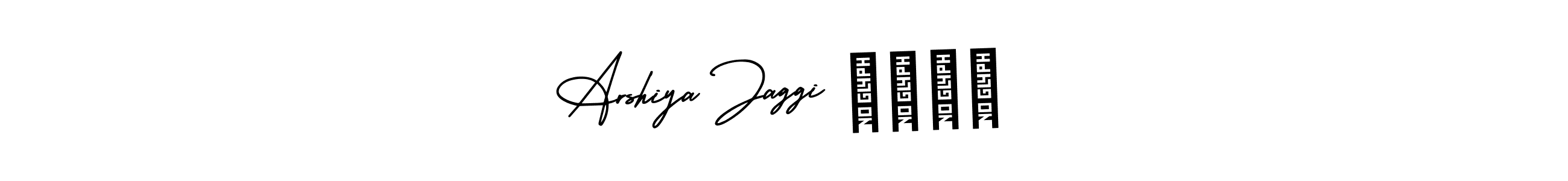 if you are searching for the best signature style for your name Arshiya Jaggi ❤️❤️. so please give up your signature search. here we have designed multiple signature styles  using AmerikaSignatureDemo-Regular. Arshiya Jaggi ❤️❤️ signature style 3 images and pictures png