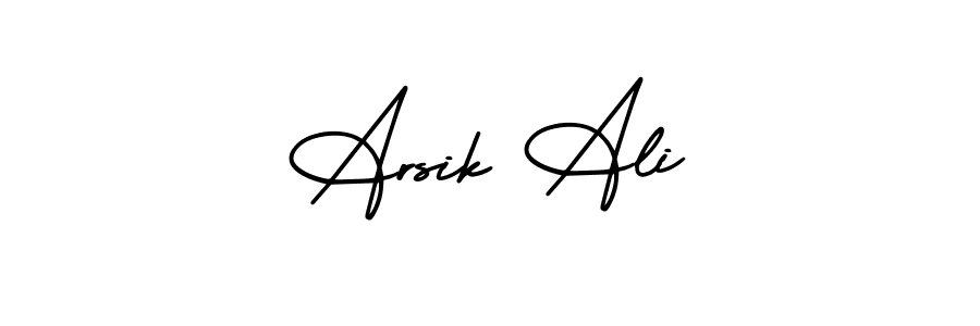 Here are the top 10 professional signature styles for the name Arsik Ali. These are the best autograph styles you can use for your name. Arsik Ali signature style 3 images and pictures png