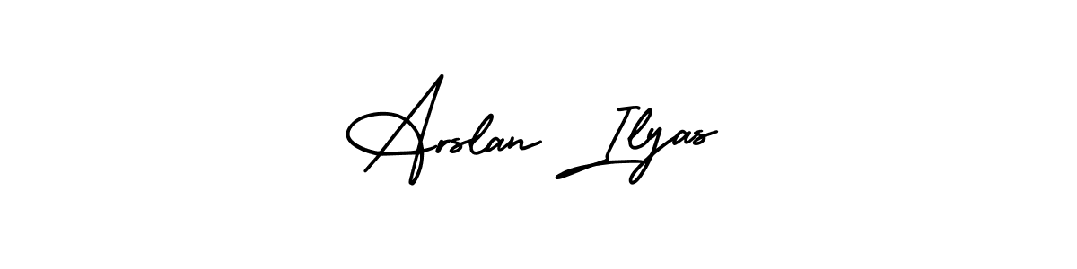 Also we have Arslan Ilyas name is the best signature style. Create professional handwritten signature collection using AmerikaSignatureDemo-Regular autograph style. Arslan Ilyas signature style 3 images and pictures png