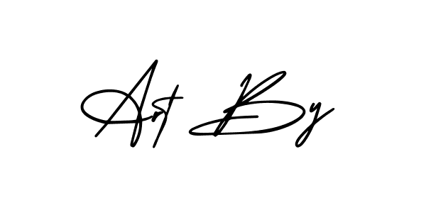 How to Draw Art By signature style? AmerikaSignatureDemo-Regular is a latest design signature styles for name Art By. Art By signature style 3 images and pictures png