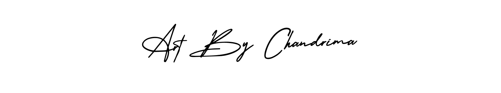 It looks lik you need a new signature style for name Art By Chandrima. Design unique handwritten (AmerikaSignatureDemo-Regular) signature with our free signature maker in just a few clicks. Art By Chandrima signature style 3 images and pictures png