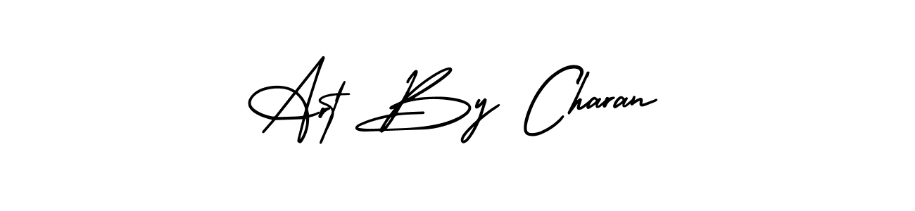 How to Draw Art By Charan signature style? AmerikaSignatureDemo-Regular is a latest design signature styles for name Art By Charan. Art By Charan signature style 3 images and pictures png