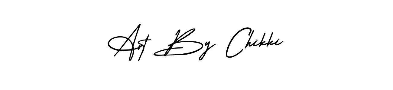 It looks lik you need a new signature style for name Art By Chikki. Design unique handwritten (AmerikaSignatureDemo-Regular) signature with our free signature maker in just a few clicks. Art By Chikki signature style 3 images and pictures png