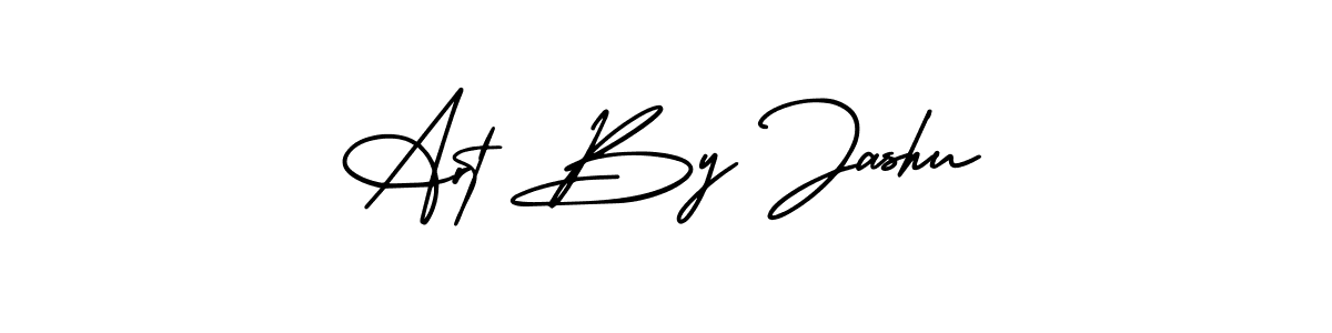 Make a beautiful signature design for name Art By Jashu. With this signature (AmerikaSignatureDemo-Regular) style, you can create a handwritten signature for free. Art By Jashu signature style 3 images and pictures png