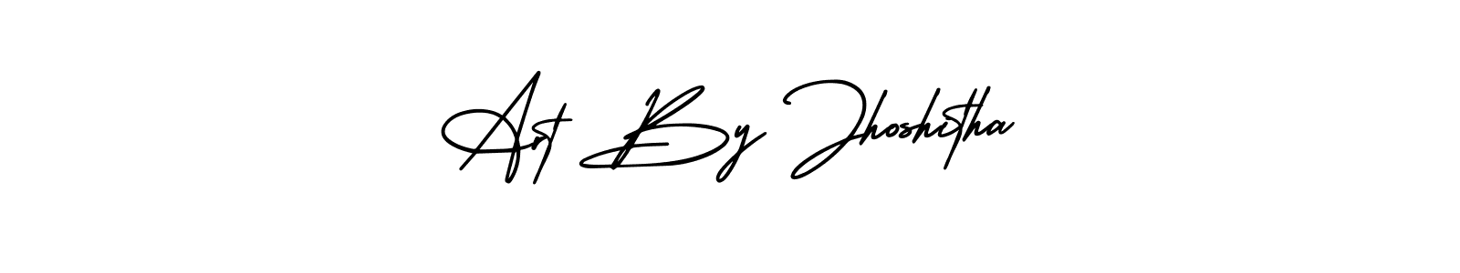 You can use this online signature creator to create a handwritten signature for the name Art By Jhoshitha. This is the best online autograph maker. Art By Jhoshitha signature style 3 images and pictures png