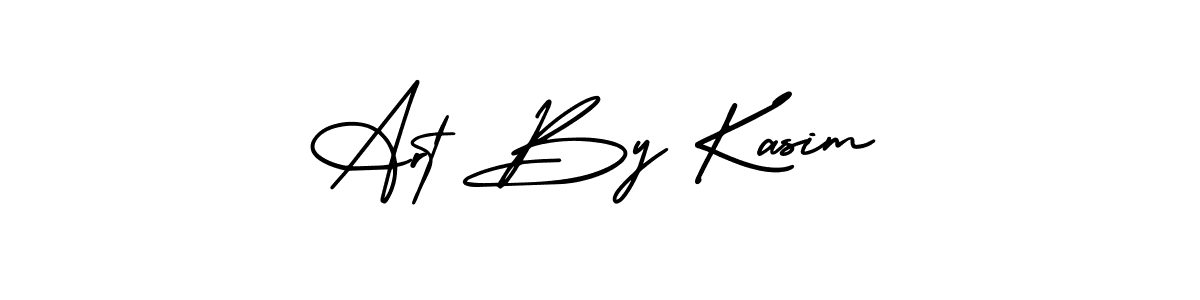 Design your own signature with our free online signature maker. With this signature software, you can create a handwritten (AmerikaSignatureDemo-Regular) signature for name Art By Kasim. Art By Kasim signature style 3 images and pictures png