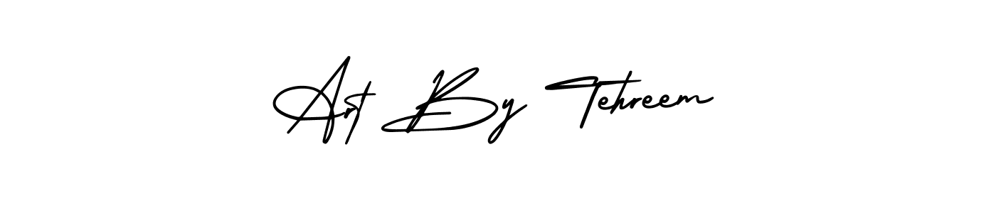 How to make Art By Tehreem signature? AmerikaSignatureDemo-Regular is a professional autograph style. Create handwritten signature for Art By Tehreem name. Art By Tehreem signature style 3 images and pictures png