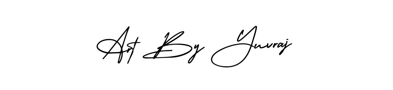 Also You can easily find your signature by using the search form. We will create Art By Yuvraj name handwritten signature images for you free of cost using AmerikaSignatureDemo-Regular sign style. Art By Yuvraj signature style 3 images and pictures png