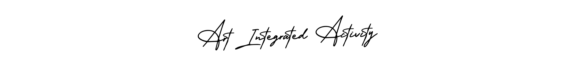 Art Integrated Activity stylish signature style. Best Handwritten Sign (AmerikaSignatureDemo-Regular) for my name. Handwritten Signature Collection Ideas for my name Art Integrated Activity. Art Integrated Activity signature style 3 images and pictures png