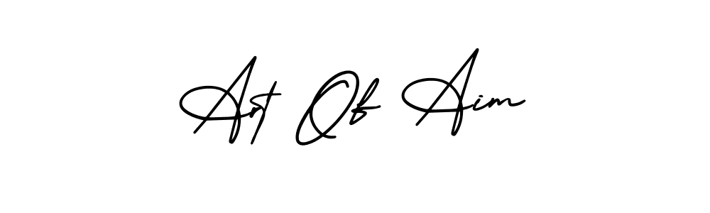Also we have Art Of Aim name is the best signature style. Create professional handwritten signature collection using AmerikaSignatureDemo-Regular autograph style. Art Of Aim signature style 3 images and pictures png