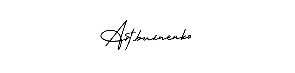 Create a beautiful signature design for name Art.buinenko. With this signature (AmerikaSignatureDemo-Regular) fonts, you can make a handwritten signature for free. Art.buinenko signature style 3 images and pictures png