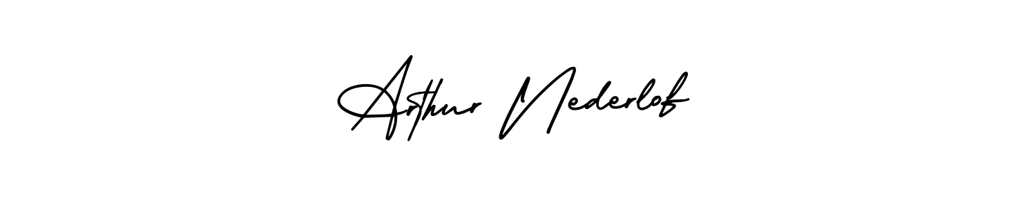 if you are searching for the best signature style for your name Arthur Nederlof. so please give up your signature search. here we have designed multiple signature styles  using AmerikaSignatureDemo-Regular. Arthur Nederlof signature style 3 images and pictures png