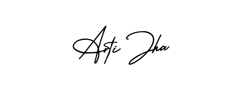 Make a short Arti Jha signature style. Manage your documents anywhere anytime using AmerikaSignatureDemo-Regular. Create and add eSignatures, submit forms, share and send files easily. Arti Jha signature style 3 images and pictures png