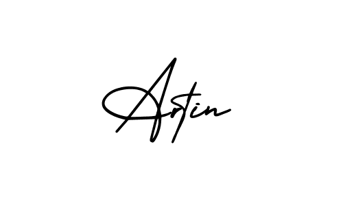 It looks lik you need a new signature style for name Artin. Design unique handwritten (AmerikaSignatureDemo-Regular) signature with our free signature maker in just a few clicks. Artin signature style 3 images and pictures png