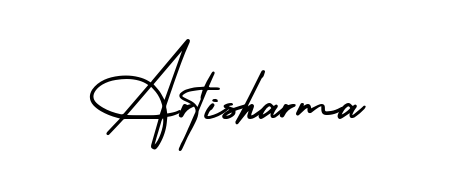 Also You can easily find your signature by using the search form. We will create Artisharma name handwritten signature images for you free of cost using AmerikaSignatureDemo-Regular sign style. Artisharma signature style 3 images and pictures png