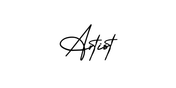 How to make Artist name signature. Use AmerikaSignatureDemo-Regular style for creating short signs online. This is the latest handwritten sign. Artist signature style 3 images and pictures png